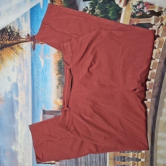 Lauren Conrad Pleated Tie Front Trousers Pants Size 16 NWT - Picture 5 of 6